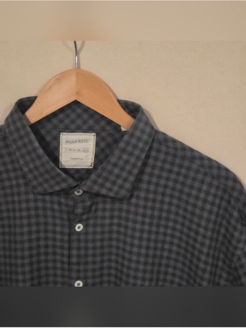 Billy Reid Standard Cut Button Down XXL